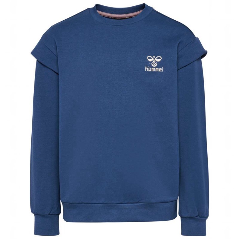 Hummel Bless Hoodie Kinderen Blauw | 547850-344