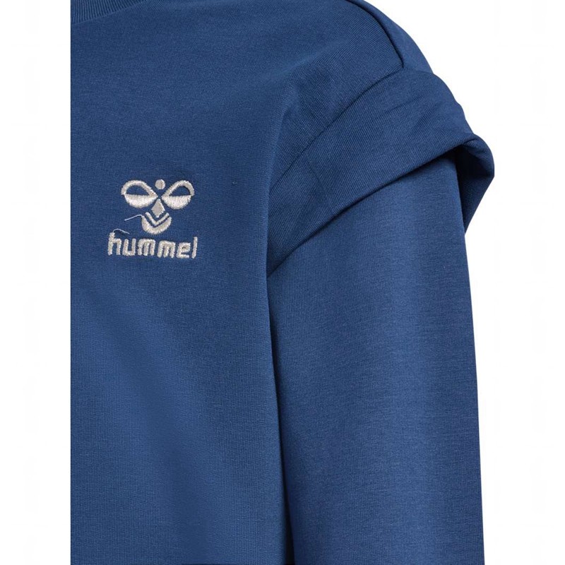 Hummel Bless Hoodie Kinderen Blauw | 547850-344