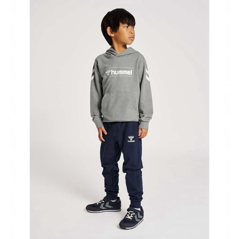 Hummel Box Hoodie Kinderen Grijs | 169769-269