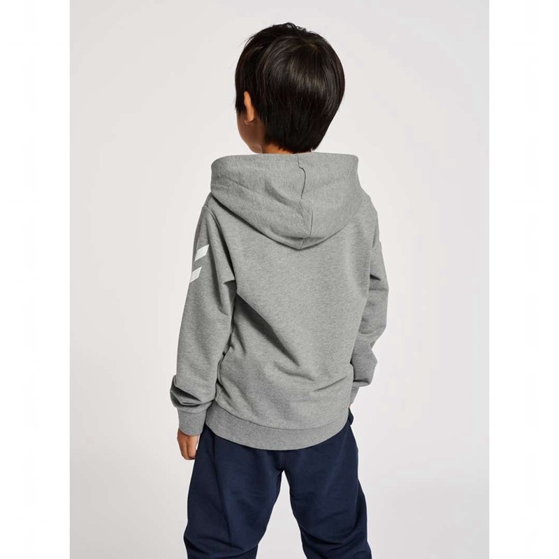 Hummel Box Hoodie Kinderen Grijs | 169769-269