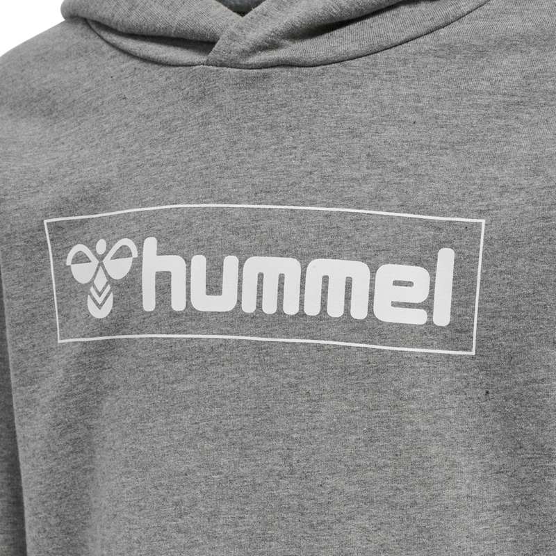 Hummel Box Hoodie Kinderen Grijs | 169769-269