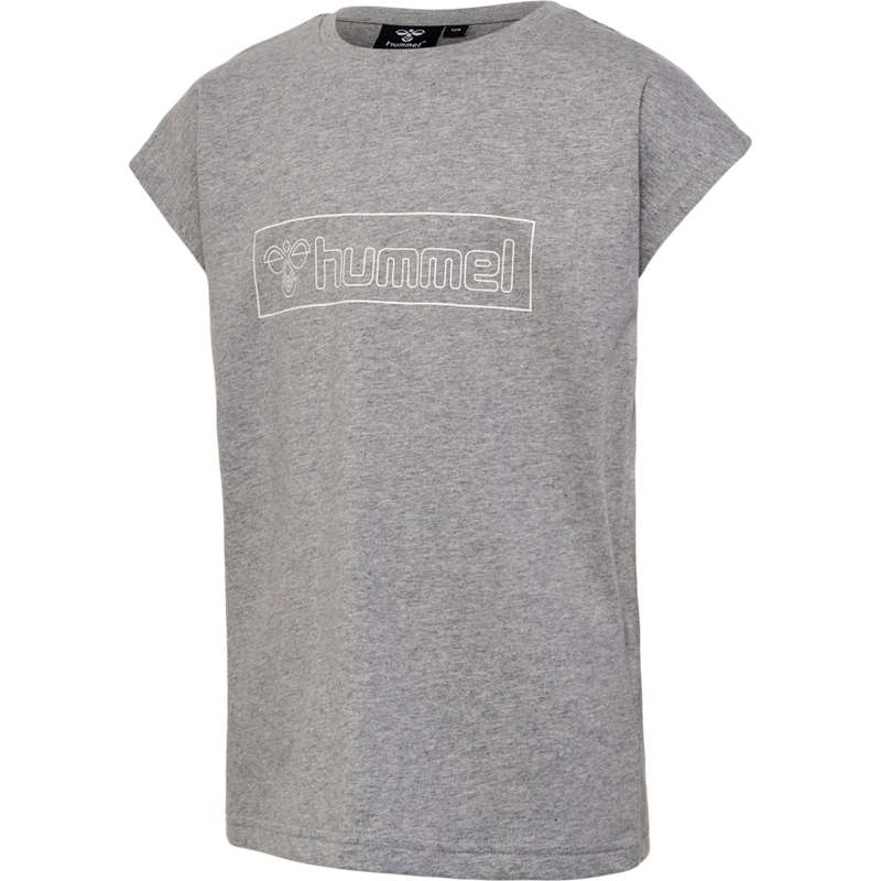 Hummel Boxline S/S 2 Pk T-shirts Kinderen Grijs | 291811-490