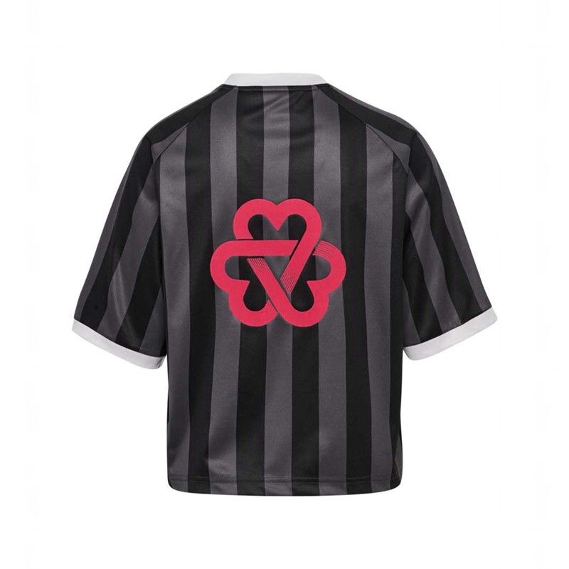 Hummel Boxy Bee Mine Shirt S/S Korte Broek Dames Zwart | 830931-877
