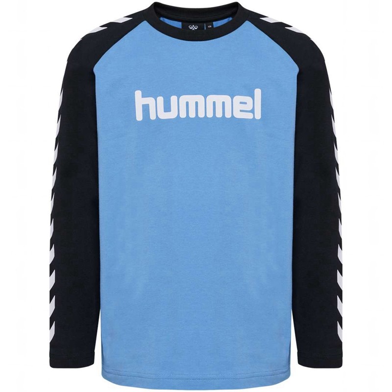 Hummel Boys L/S T-shirts Kinderen Blauw | 050195-273