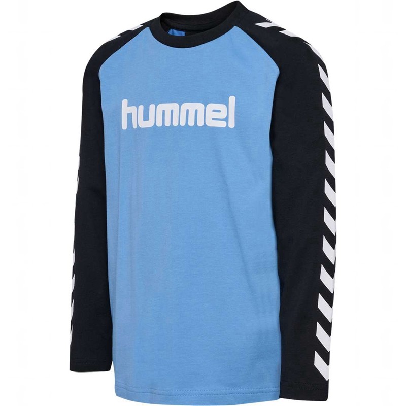 Hummel Boys L/S T-shirts Kinderen Blauw | 050195-273