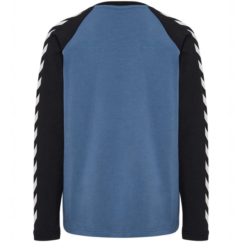 Hummel Boys L/S T-shirts Kinderen Blauw | 549593-436