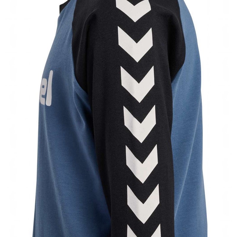 Hummel Boys L/S T-shirts Kinderen Blauw | 549593-436