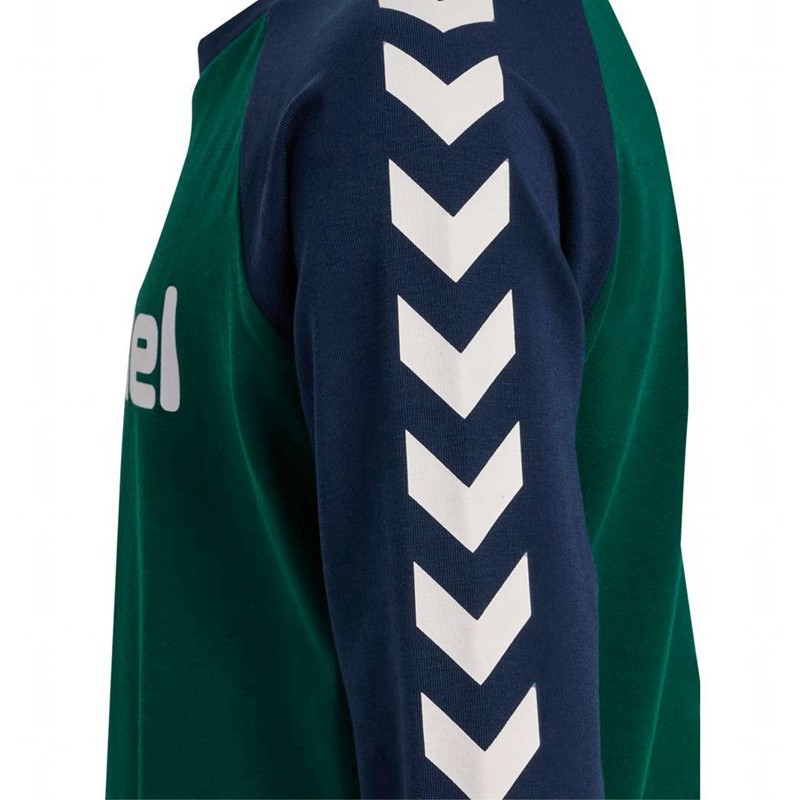 Hummel Boys L/S T-shirts Kinderen Groen | 878079-345
