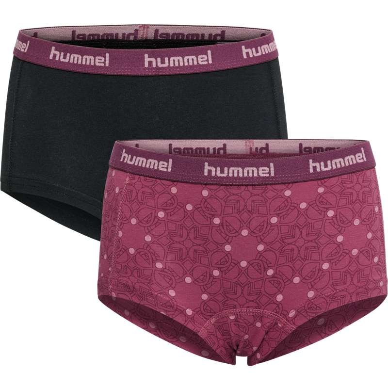 Hummel Carolina 2-pack Ondergoed Kinderen Rood | 412521-757