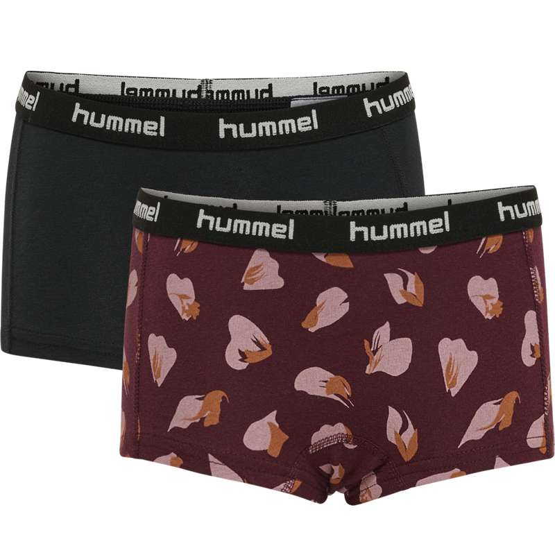 Hummel Carolina 2-pack Ondergoed Kinderen Bordeaux | 172205-322