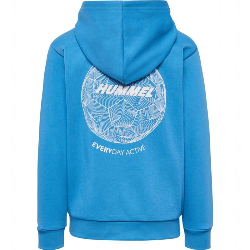 Hummel Casper Hoodie Kinderen Blauw | 911038-590