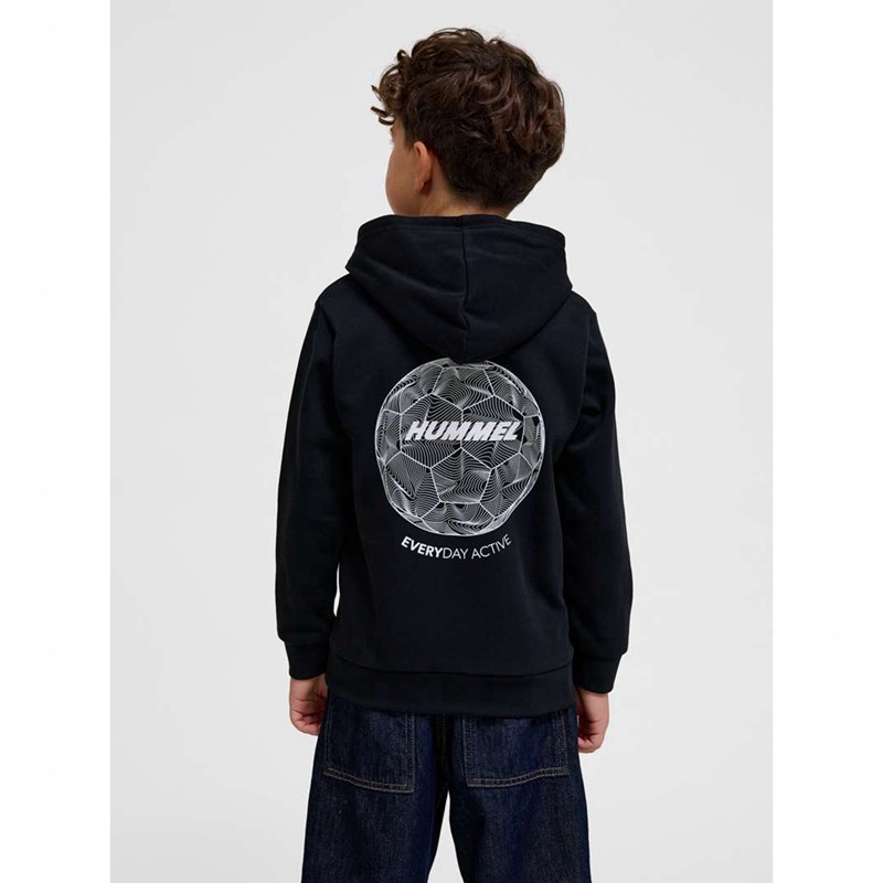 Hummel Casper Hoodie Kinderen Zwart | 536711-552