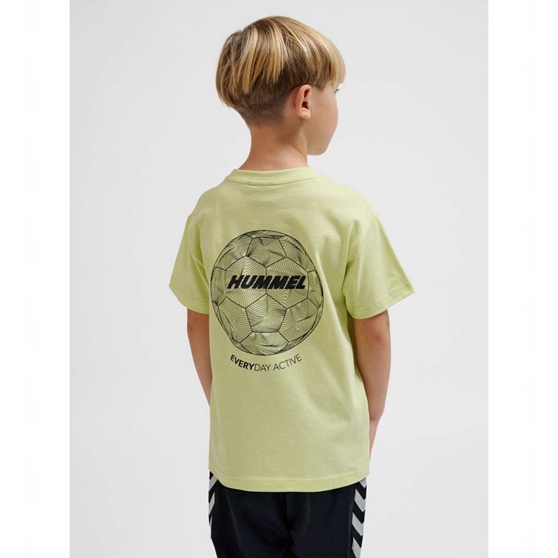 Hummel Casper S/S T-shirts Kinderen Grijs | 832356-802