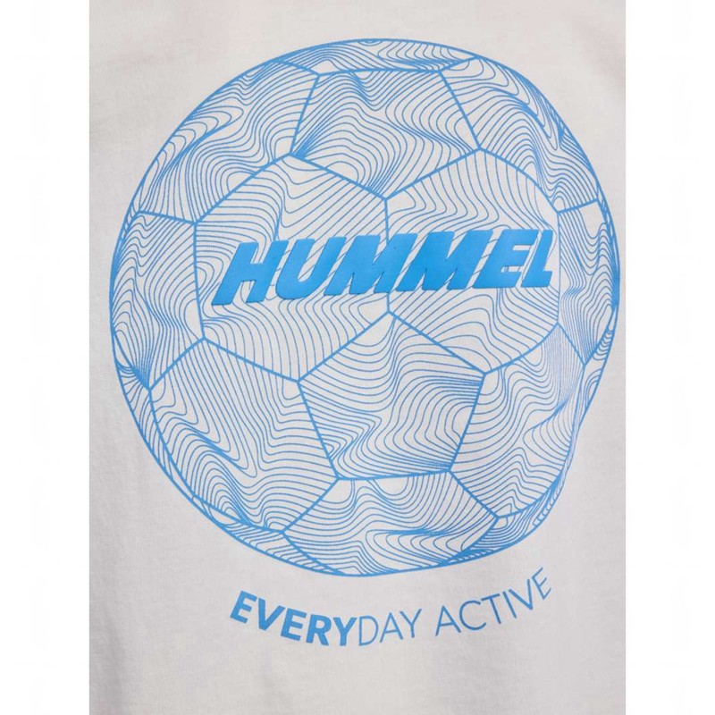 Hummel Casper S/S T-shirts Kinderen Wit | 585931-302