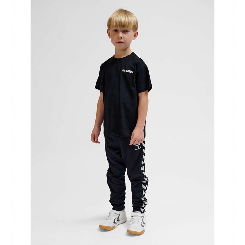 Hummel Casper S/S T-shirts Kinderen Zwart | 463097-205