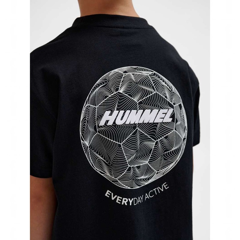 Hummel Casper S/S T-shirts Kinderen Zwart | 463097-205