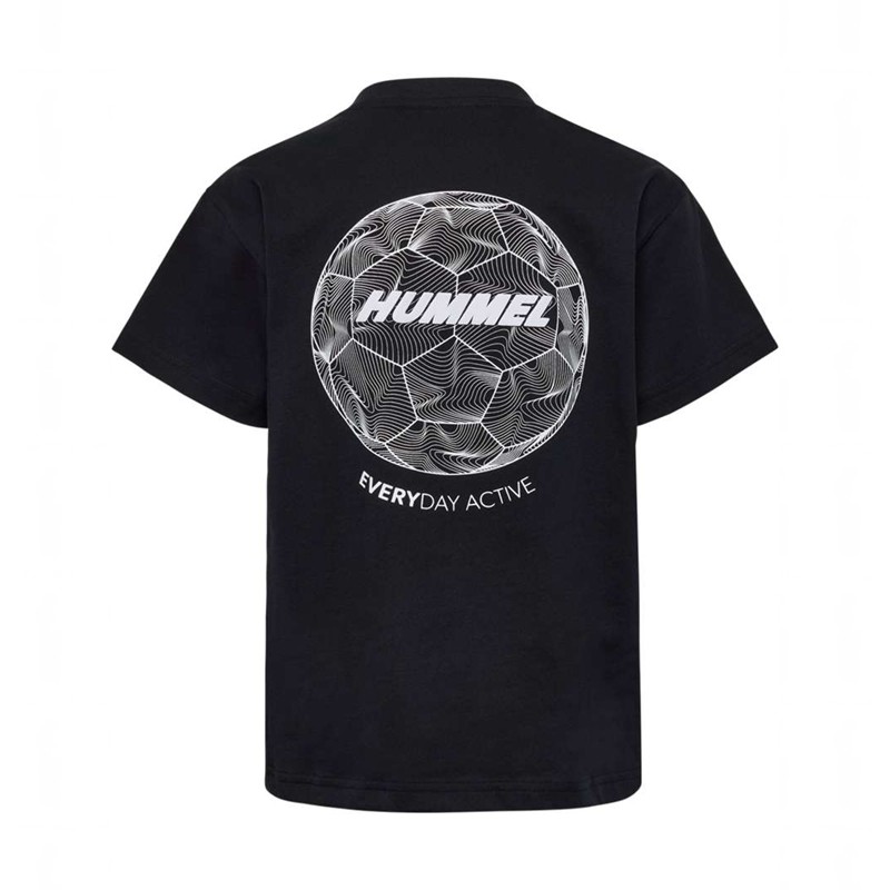 Hummel Casper S/S T-shirts Kinderen Zwart | 463097-205