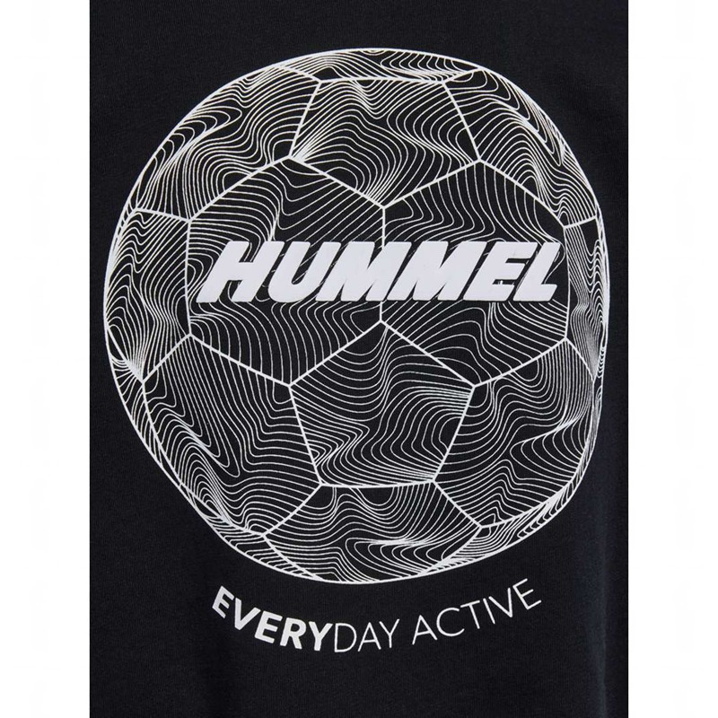 Hummel Casper S/S T-shirts Kinderen Zwart | 463097-205