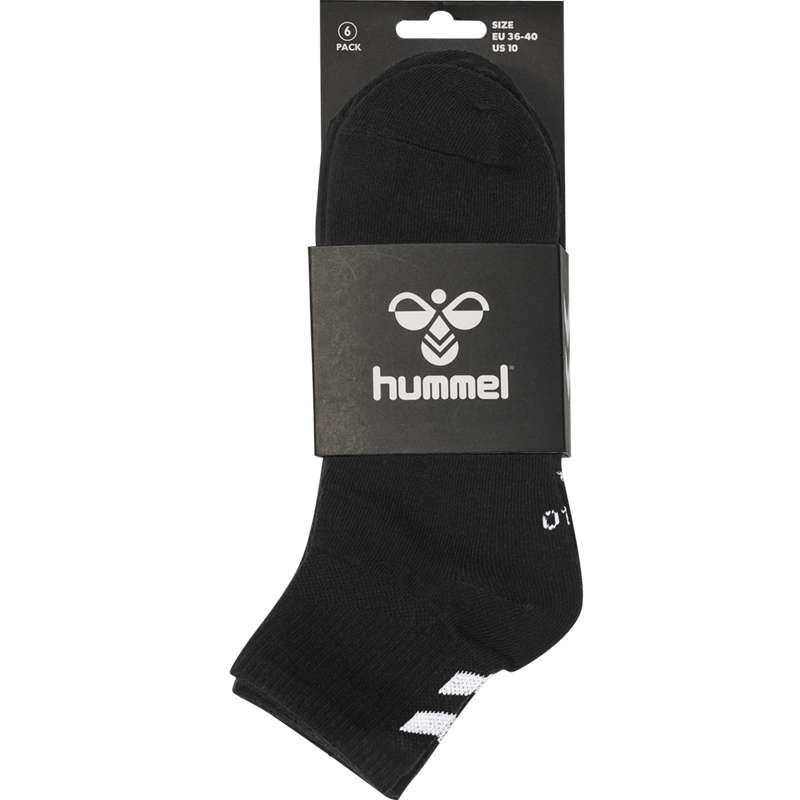 Hummel Chevron 6-pack Mid Cuts Broek Heren Zwart | 619561-301