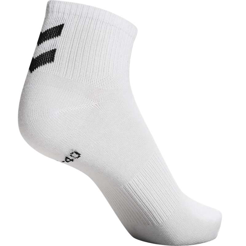 Hummel Chevron 6-pack Mid Cuts Sokken Heren Wit | 635797-705