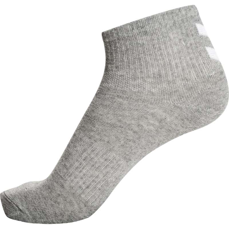 Hummel Chevron 6-pack Mid Cuts Sokken Heren Zwart | 056597-231