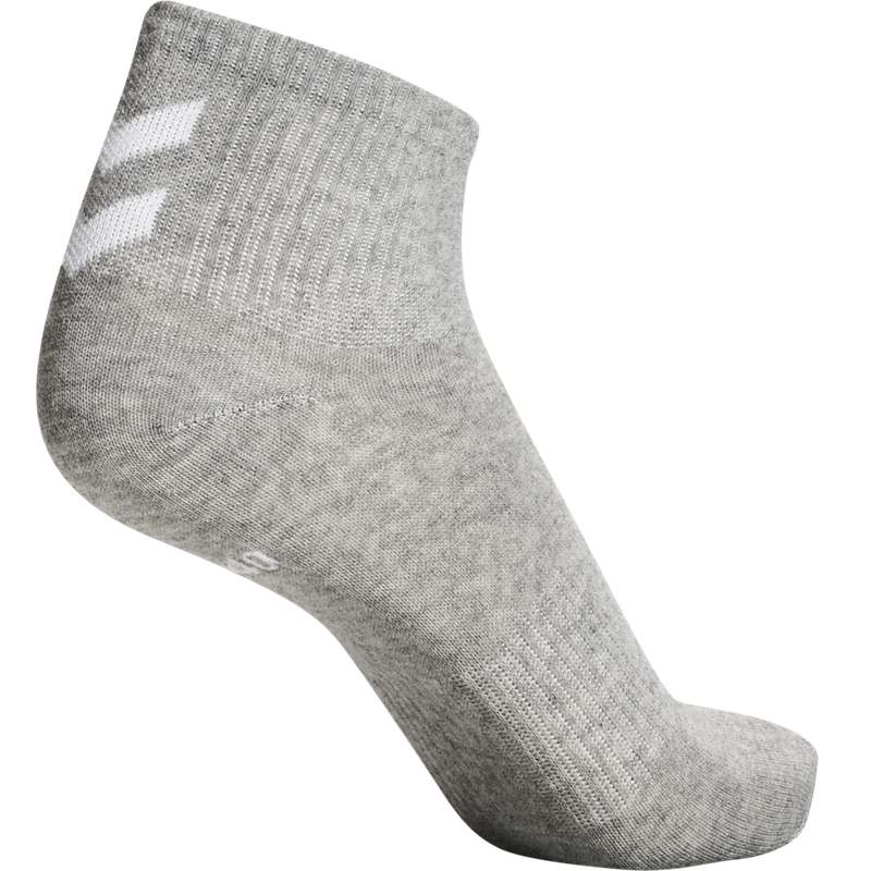 Hummel Chevron 6-pack Mid Cuts Sokken Heren Zwart | 056597-231