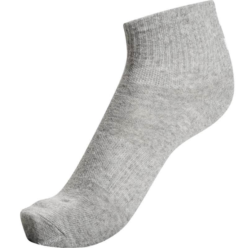 Hummel Chevron 6-pack Mid Cuts Sokken Heren Zwart | 056597-231