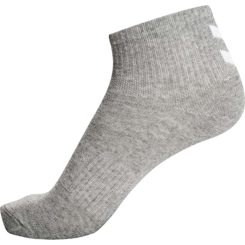 Hummel Chevron 6-pack Mid Cuts Sokken Heren Wit | 187104-201