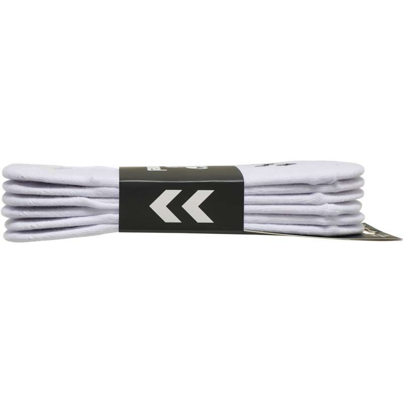 Hummel Chevron 6-pack No Shows Sokken Heren Wit | 543060-301