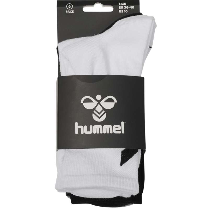 Hummel Chevron 6-packs Korte Broek Heren Wit | 982386-667