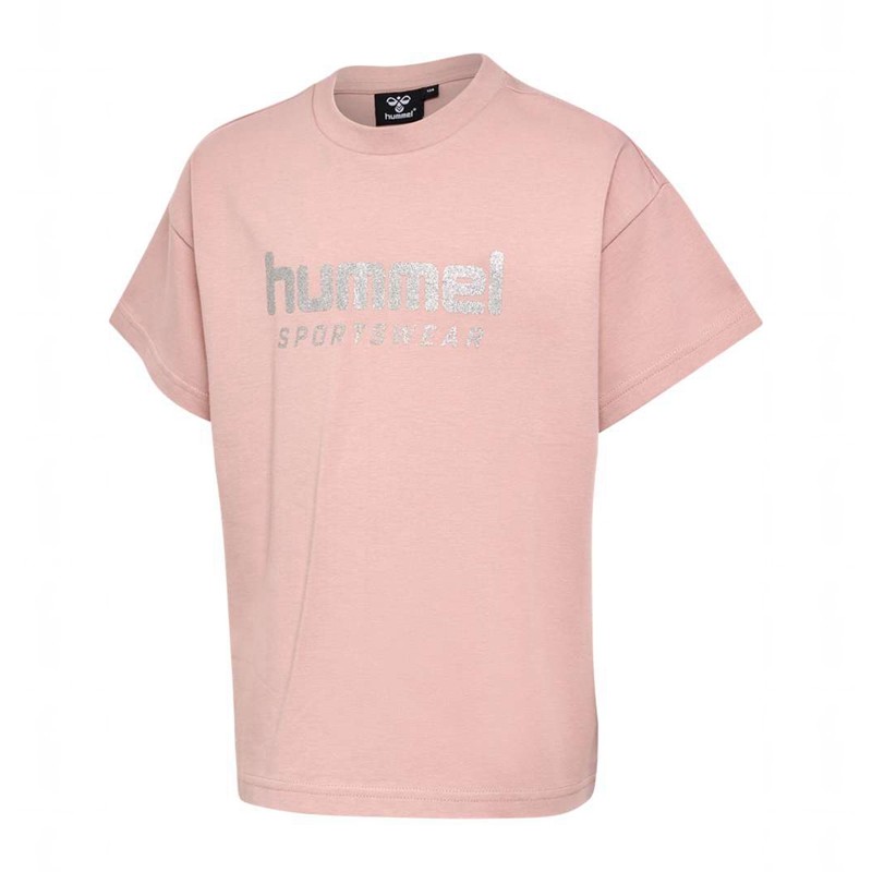 Hummel Chilli S/S T-shirts Kinderen Roze | 535398-503