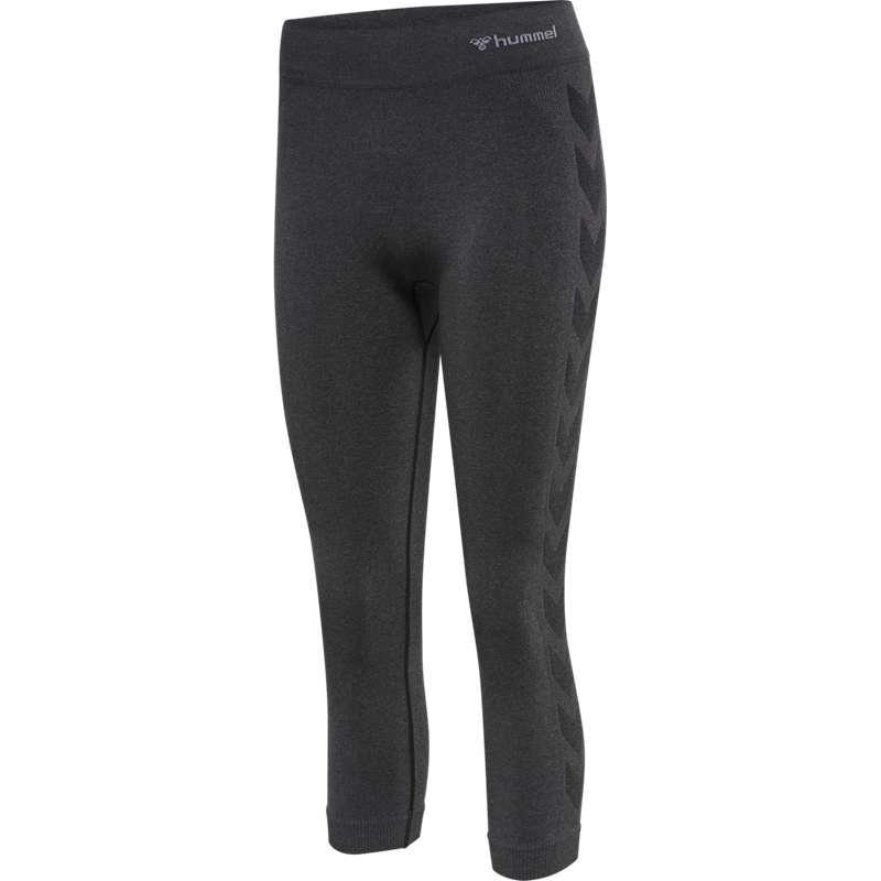 Hummel Ci Seamless 3/4 Hardloopbroek Dames Zwart | 195324-869