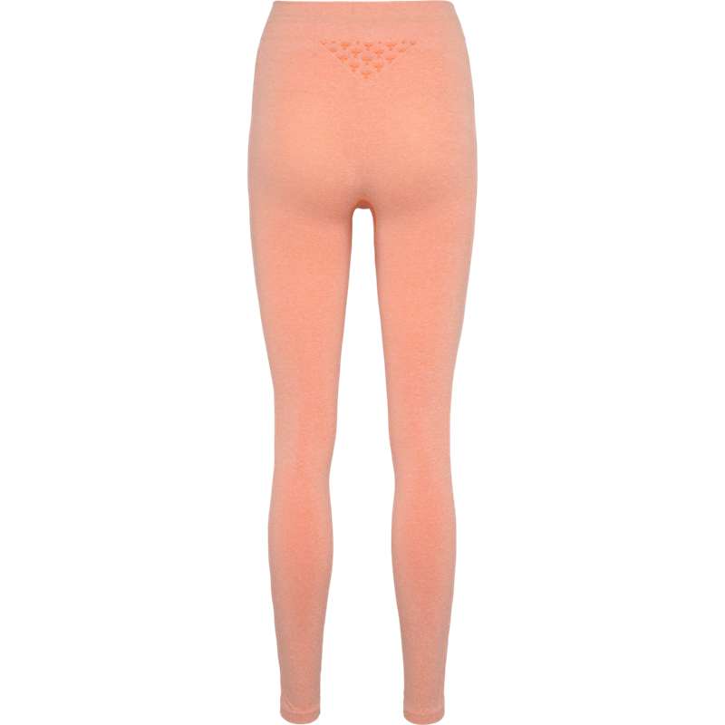 Hummel Ci Seamless Mid Waist Korte Broek Dames Koraal | 190182-228