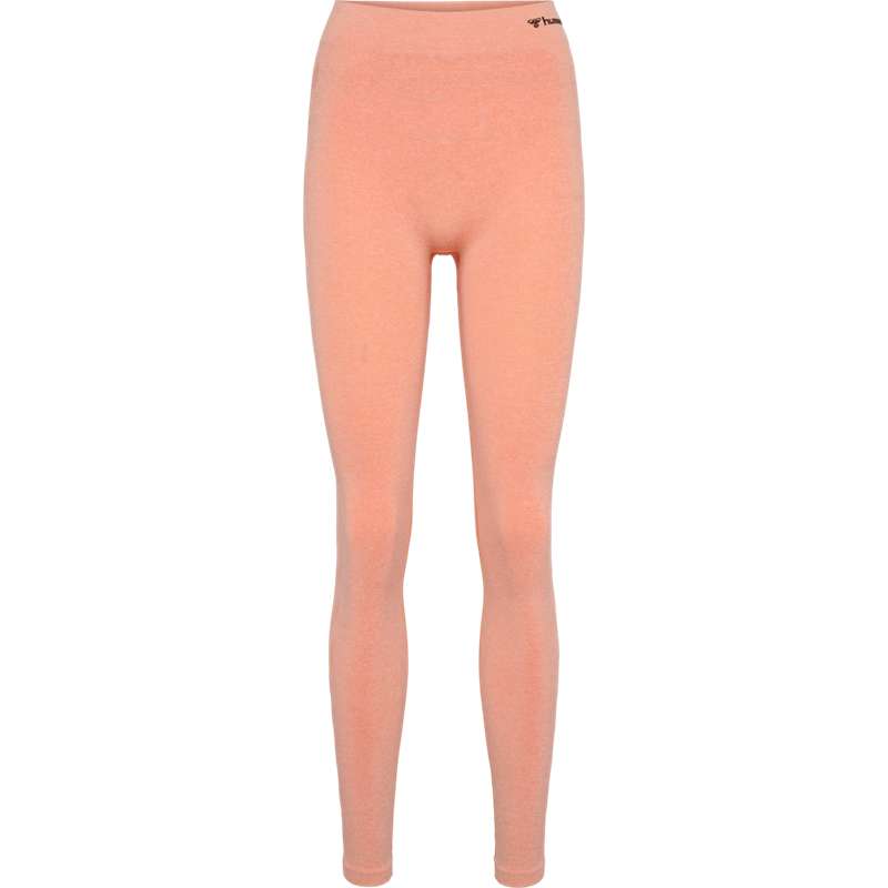 Hummel Ci Seamless Mid Waist Korte Broek Dames Koraal | 190182-228
