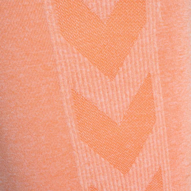 Hummel Ci Seamless Mid Waist Korte Broek Dames Koraal | 190182-228