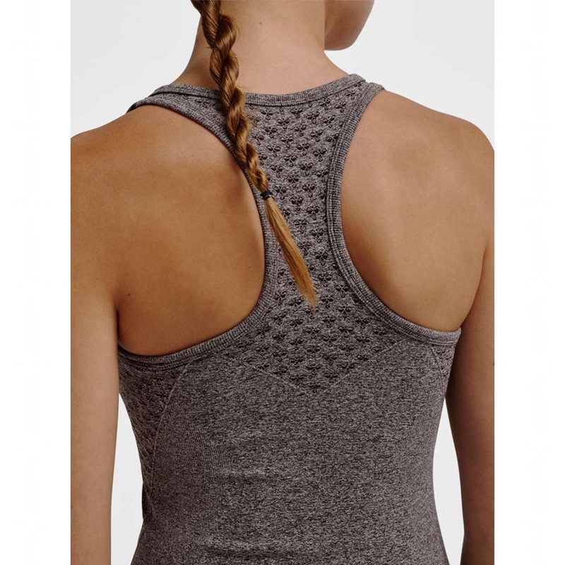 Hummel Ci Seamless Tanktop Dames Grijs | 433812-014