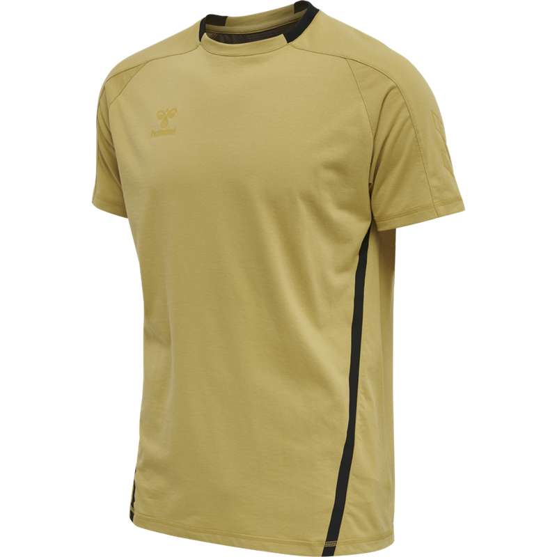 Hummel Cima Xk S/S T-shirts Heren Geel | 314469-585