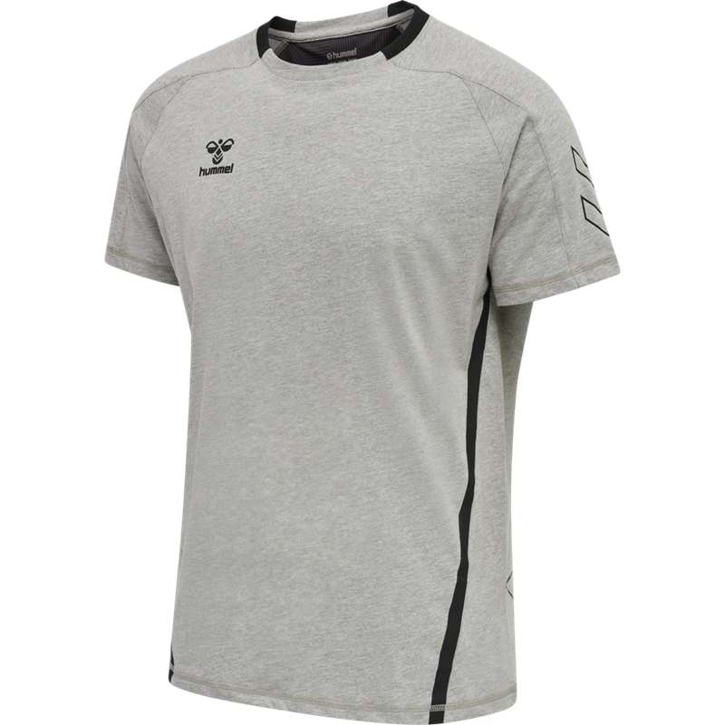 Hummel Cima Xk S/S T-shirts Heren Grijs | 431536-462