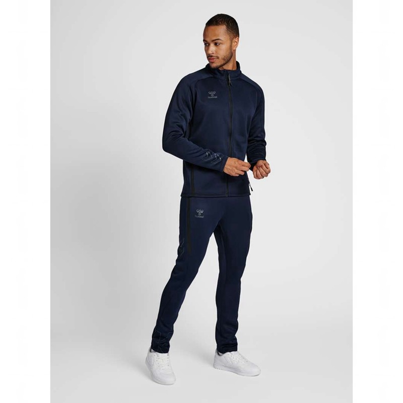 Hummel Cima Xk Zip Jassen Heren Donkerblauw | 836611-200