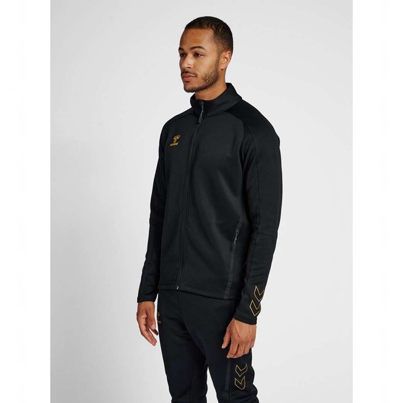 Hummel Cima Xk Zip Jassen Heren Zwart | 590652-845