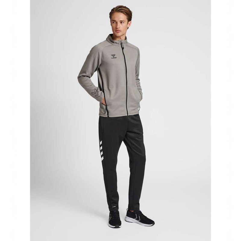 Hummel Cima Xk Zip T-shirts Heren Grijs | 049344-171