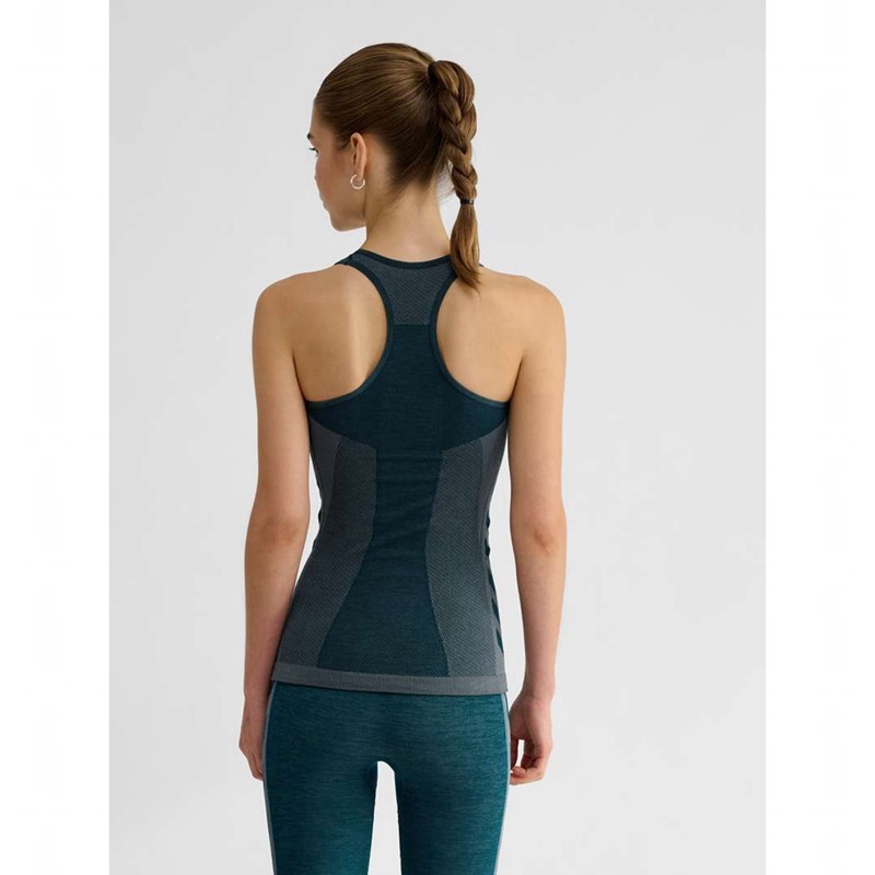 Hummel Clea Seamless Tanktop Dames Blauw | 476515-281