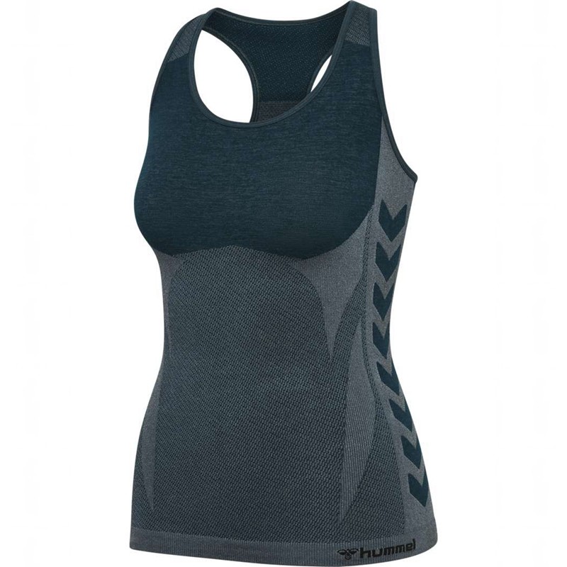 Hummel Clea Seamless Tanktop Dames Blauw | 476515-281