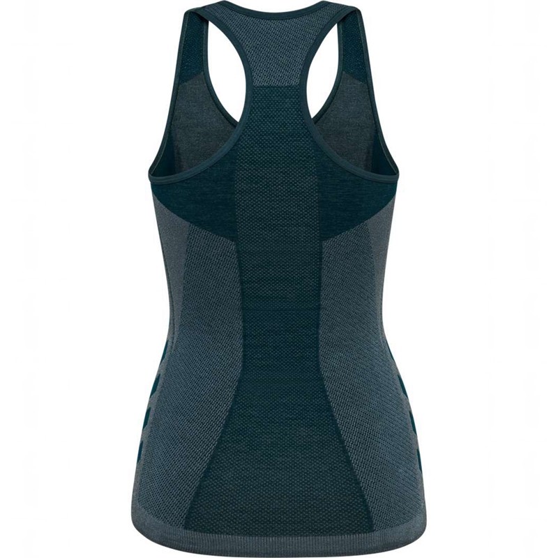 Hummel Clea Seamless Tanktop Dames Blauw | 476515-281
