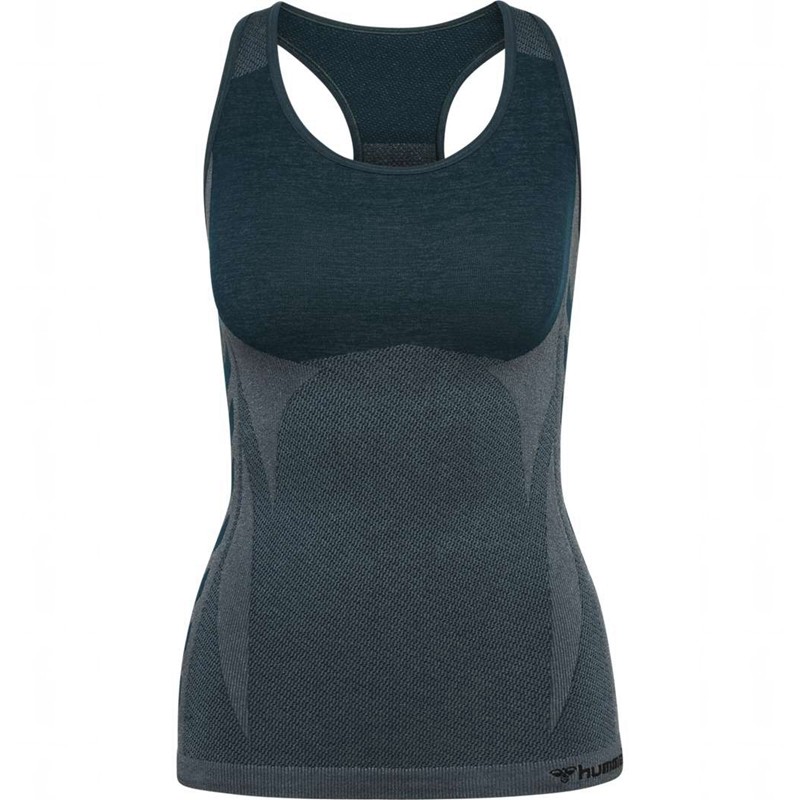 Hummel Clea Seamless Tanktop Dames Blauw | 476515-281