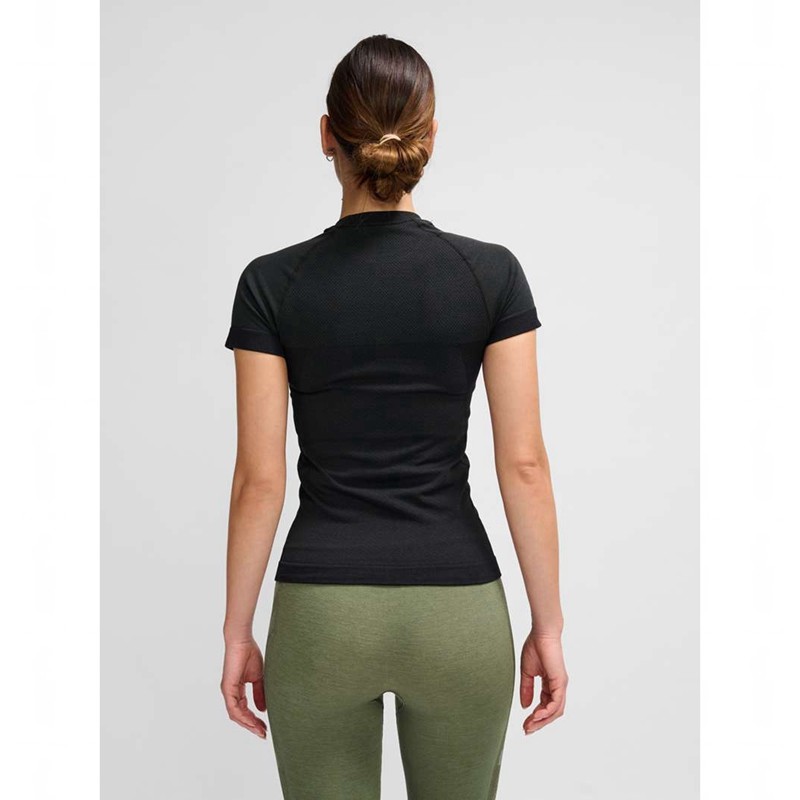 Hummel Clea Seamless Tight Hoodie Dames Zwart | 837165-430