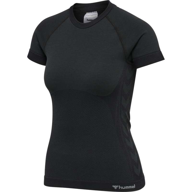 Hummel Clea Seamless Tight Hoodie Dames Zwart | 837165-430