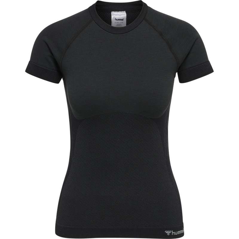 Hummel Clea Seamless Tight Hoodie Dames Zwart | 837165-430