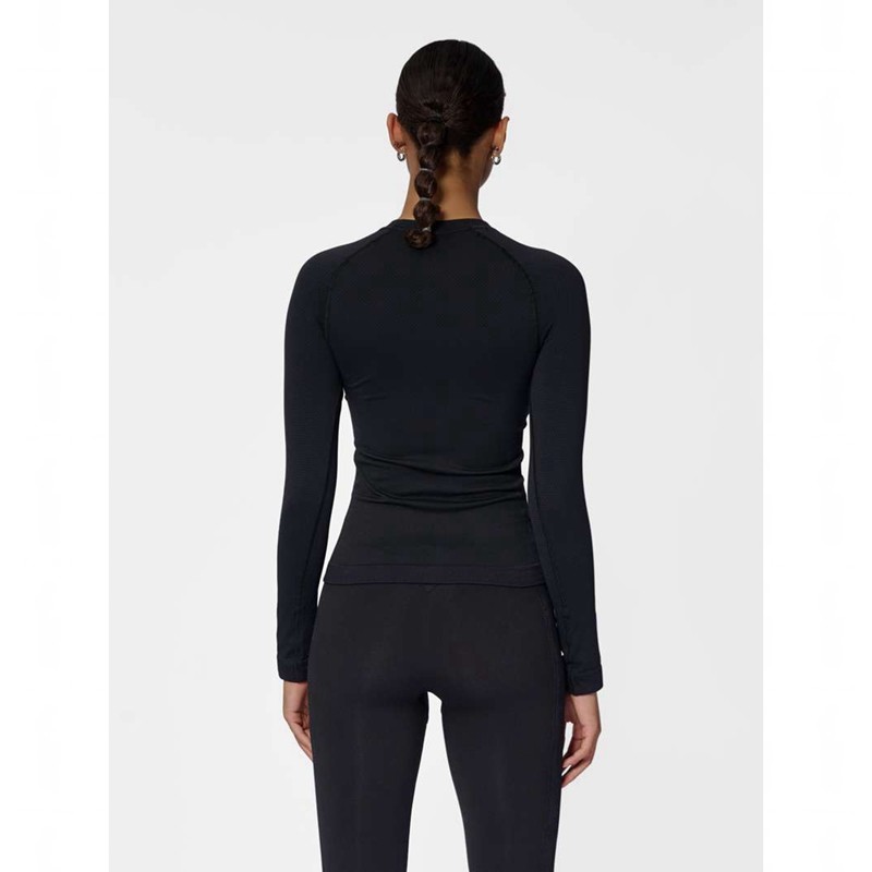 Hummel Clea Seamless Tight L/S Jassen Dames Zwart | 340232-514