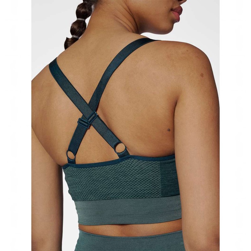 Hummel Clea Seamless Top Sport BH Dames Groen | 985021-067
